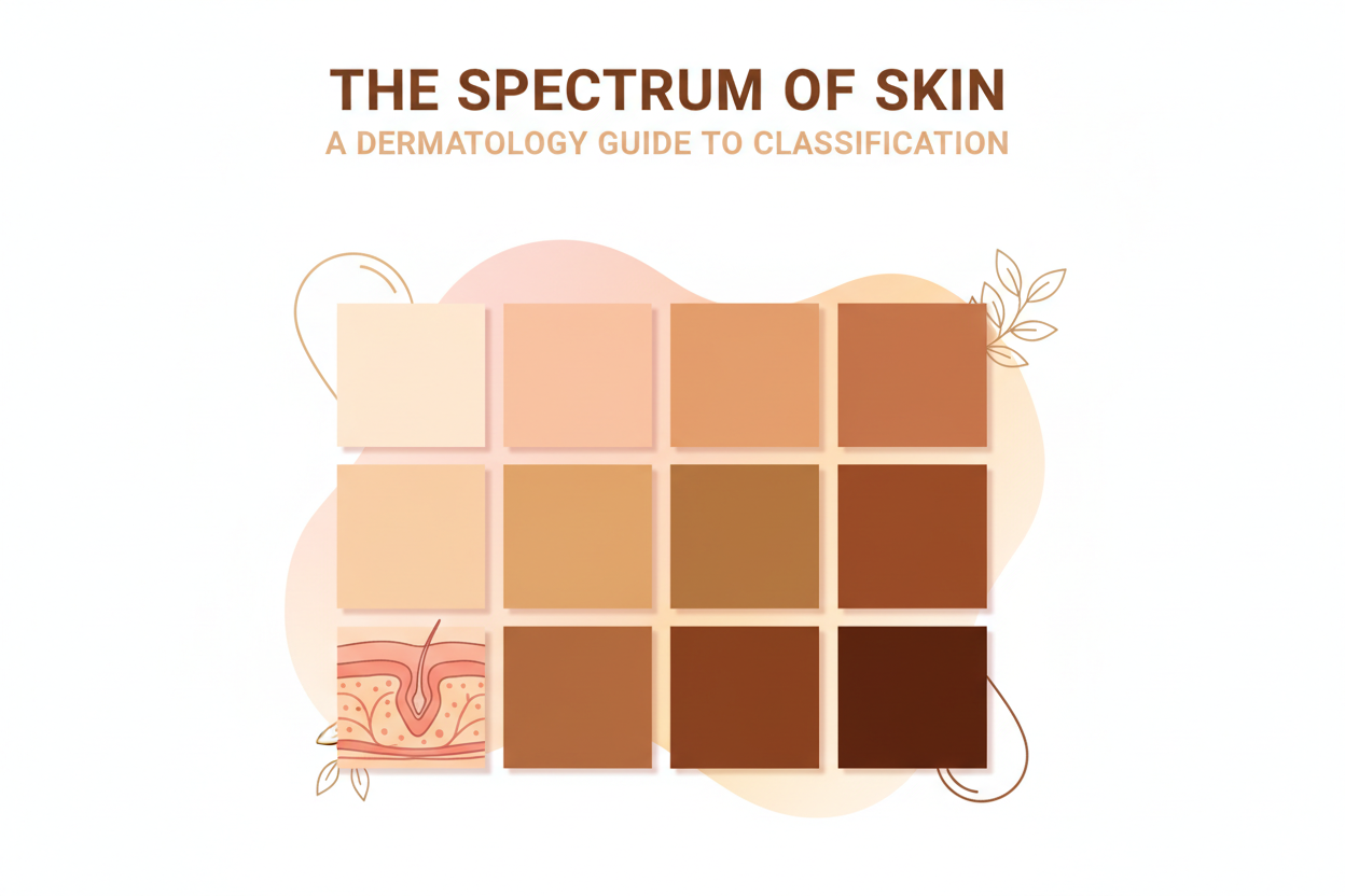 Understanding Fitzpatrick Skin Types: A Simple Guide to Your Skin Tone & Sun Behaviour 🌞